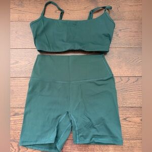 Garage SoftActive Sports Bra and Bike Shorts